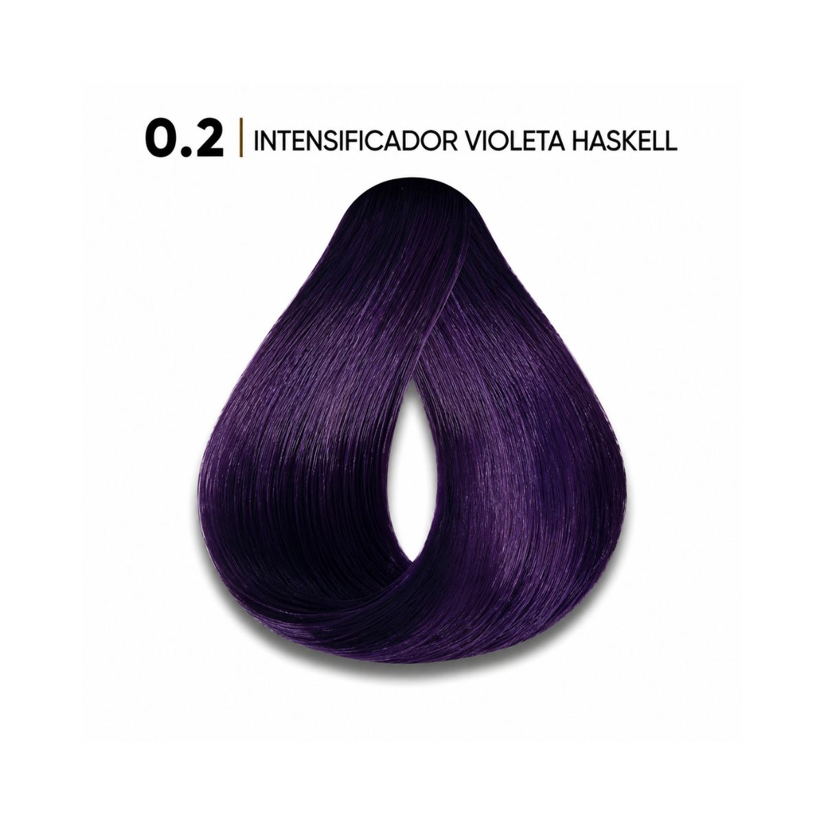 KIT HASKELL COLORAÇÃO 0.2 INTENSIFICADOR VIOLETA + OX 20 VOLUMES 75ML