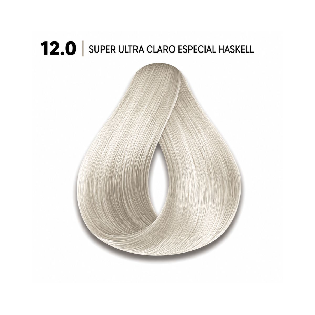 KIT HASKELL COLORAÇÃO 12.0 SUPER ULTRA CLARO ESPECIAL + OX 20 VOLUMES 75ML
