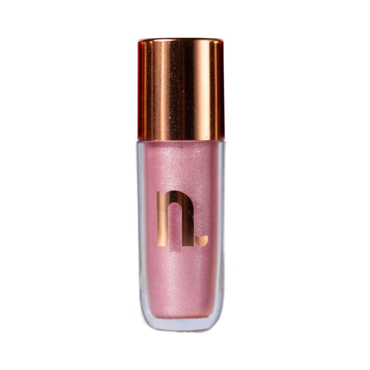 KIT NINA MAKEUP GLOSS LABIAL INSTANT GLOW QUARTZO ROSA + ESPONJA MAQUIAGEM