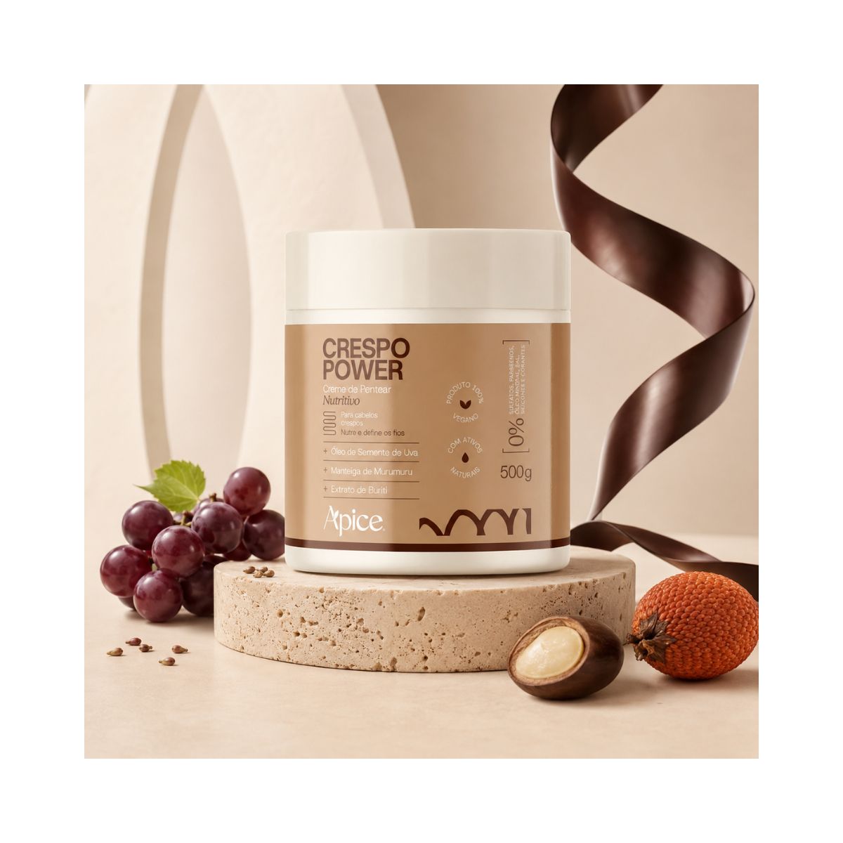 CREME DE PENTEAR CRESPO POWER APICE 500G