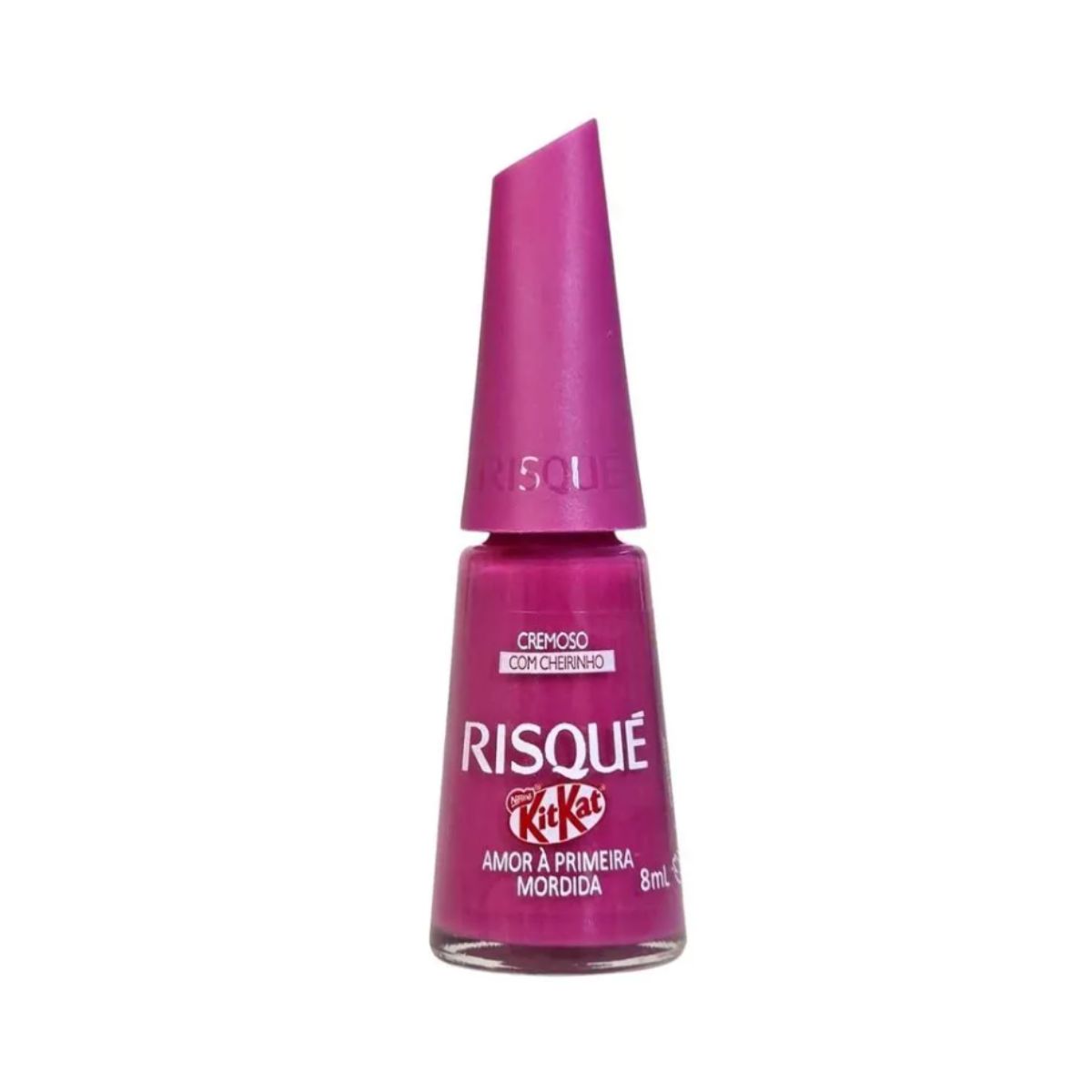 ESMALTE CREMOSO KIT KAT AMOR À PRIMEIRA MORDIDA RISQUE 8ML