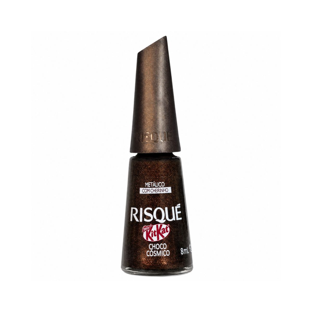ESMALTE METÁLICO KIT KAT CHOCO CÓSMICO RISQUE 8ML