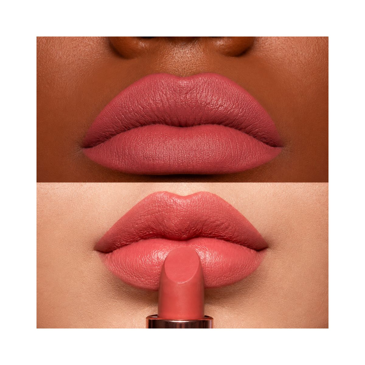 KIT NINA MAKEUP BATOM INSTANT KISS MARIA ANTONIETA + ESPONJA MAQUIAGEM