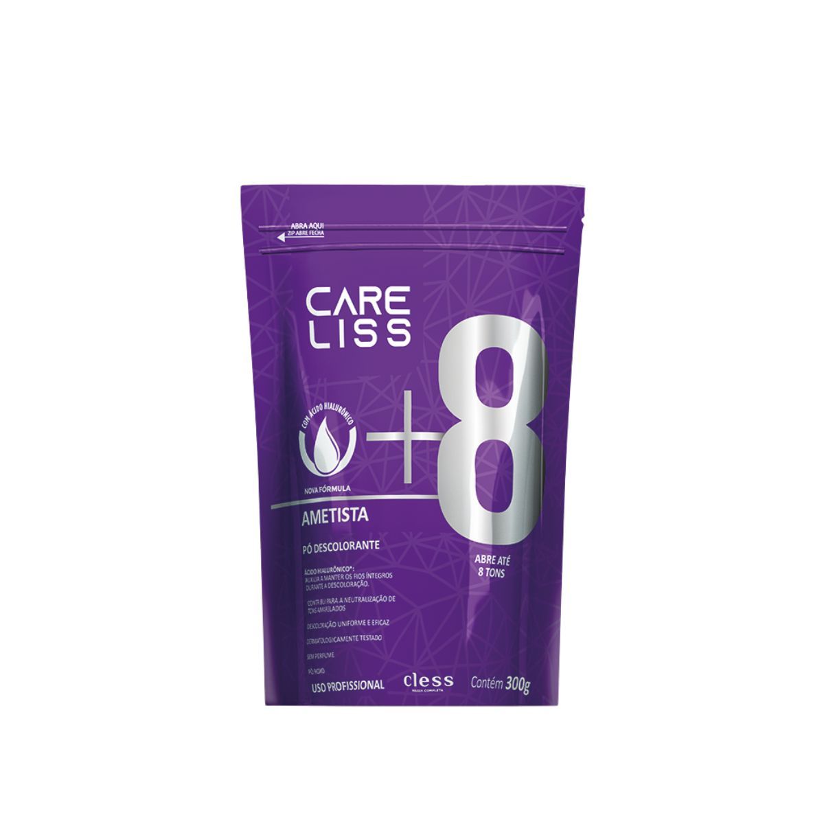 KIT CLESS 2 PÓ DESCOLORANTE AMETISTA 300G