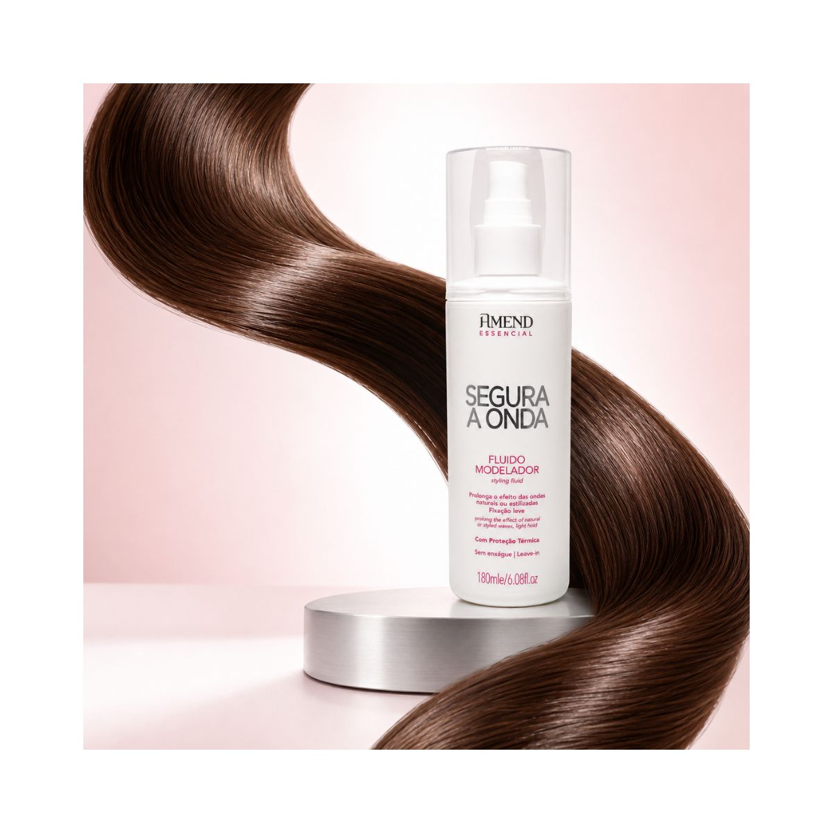 FLUÍDO MODELADOR SEGURA A ONDA ESSENCIAL AMEND 180ML