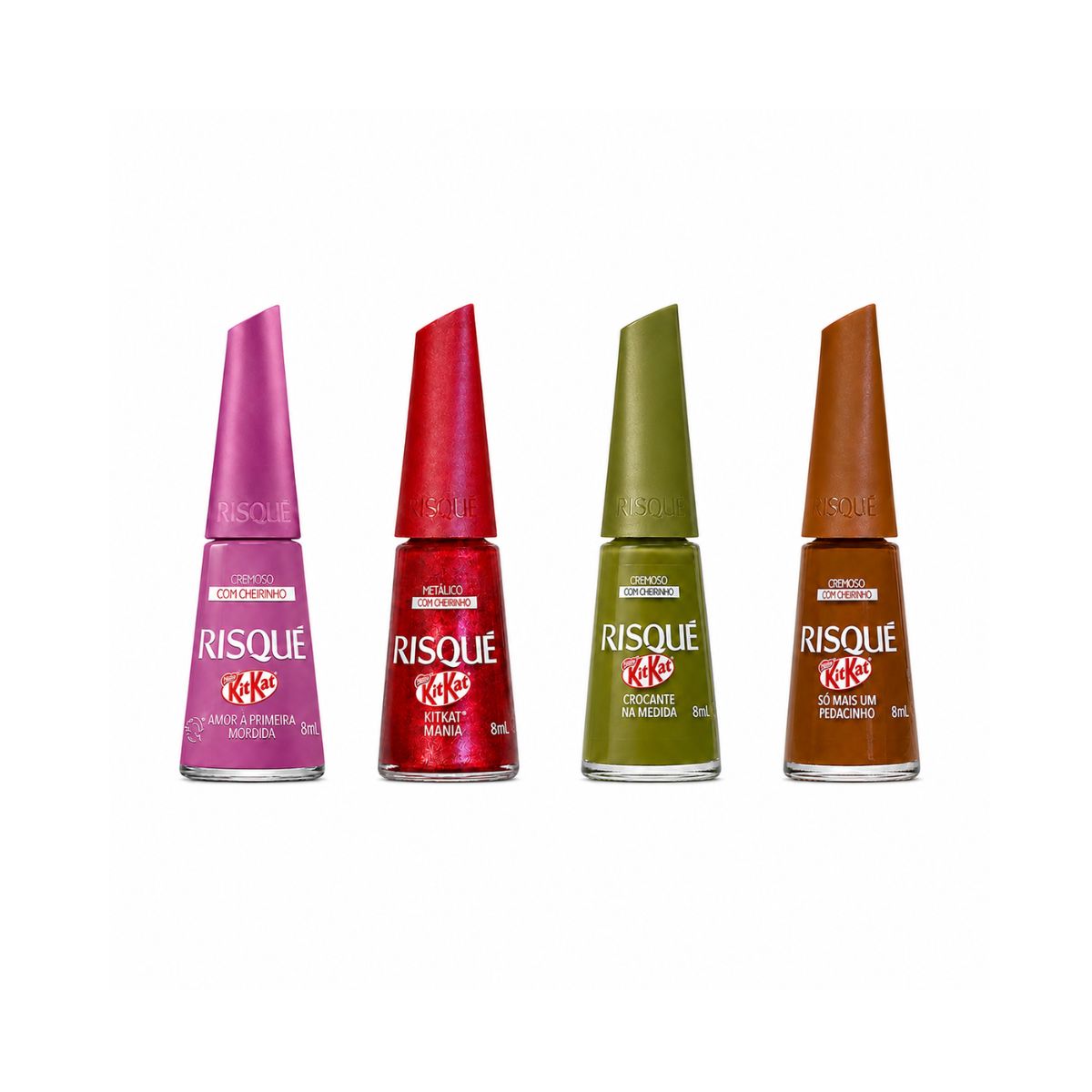 KIT RISQUE 7 ESMALTES KIT KAT