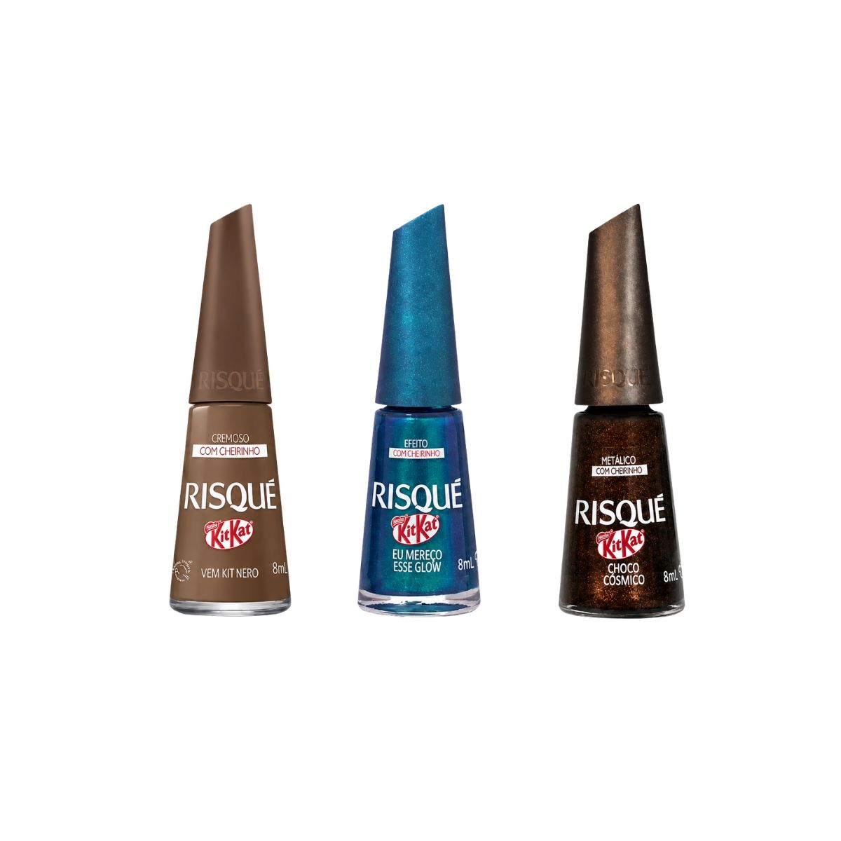 KIT RISQUE 7 ESMALTES KIT KAT