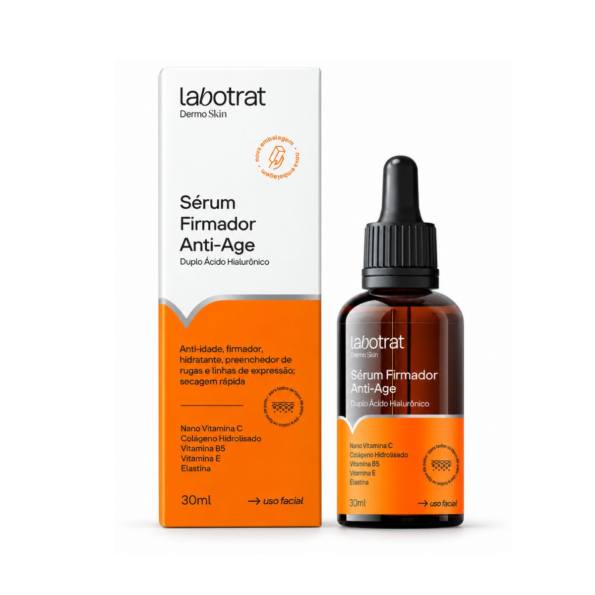 SÉRUM FIRMADOR ANTI-AGE DERMO SKIN LABOTRAT 30ML