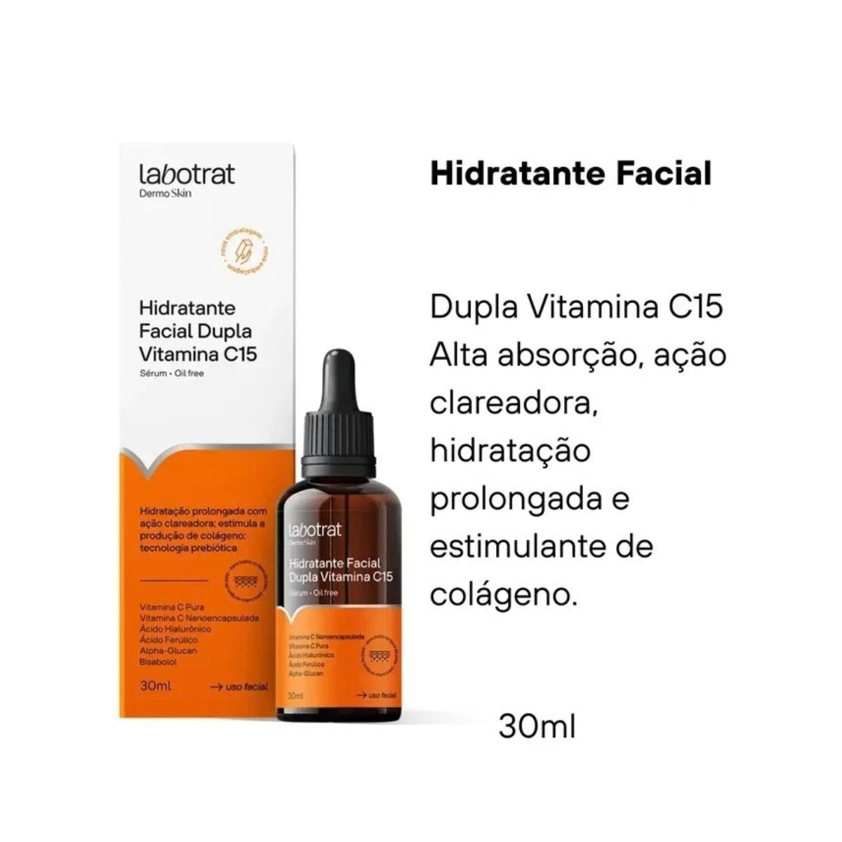 SÉRUM FIRMADOR ANTI-AGE DERMO SKIN LABOTRAT 30ML
