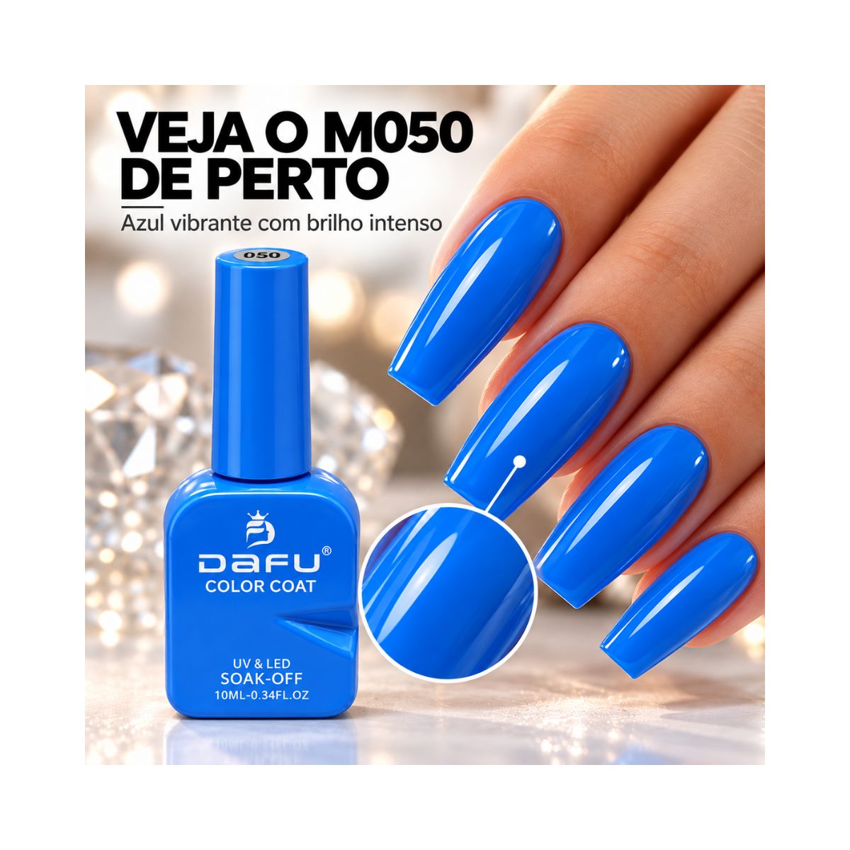 ESMALTE COLOR COAT M050 DAFU 10ML DF-EM98