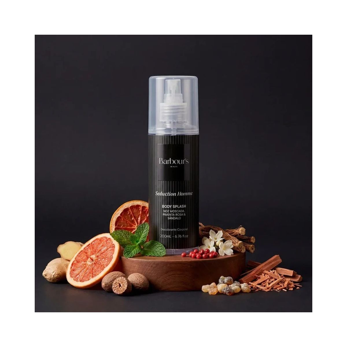 BODY SPLASH SEDUCTION HOMME BARBOURS 200ML