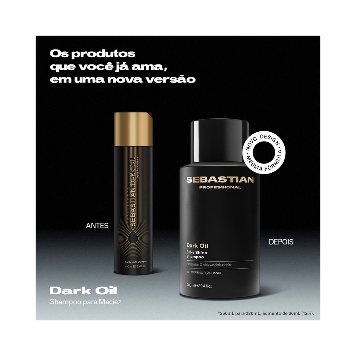 SHAMPOO WELLA SEBASTIAN DARK OIL 280ML
