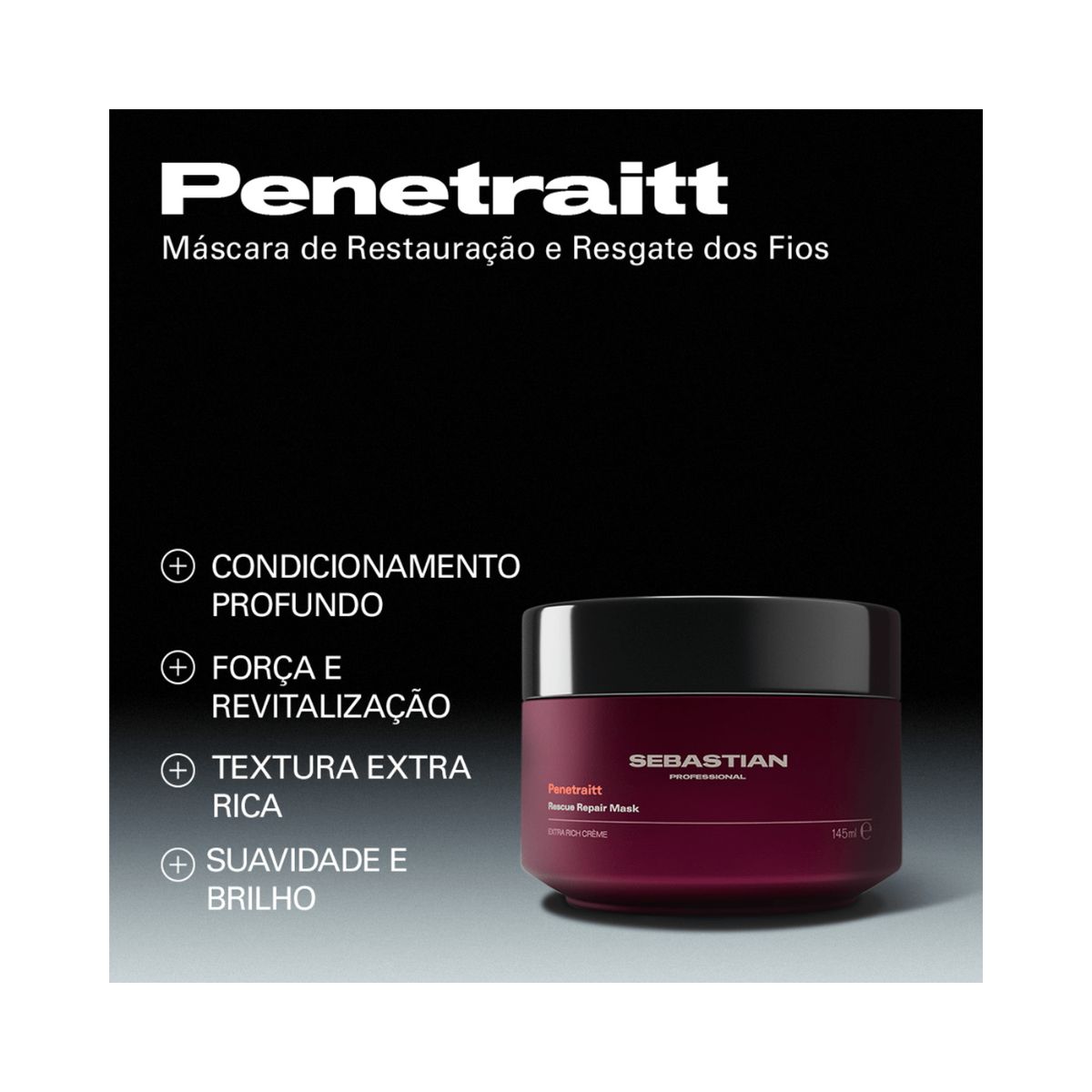 MÁSCARA WELLA SEBASTIAN PENETRAIT 145ML