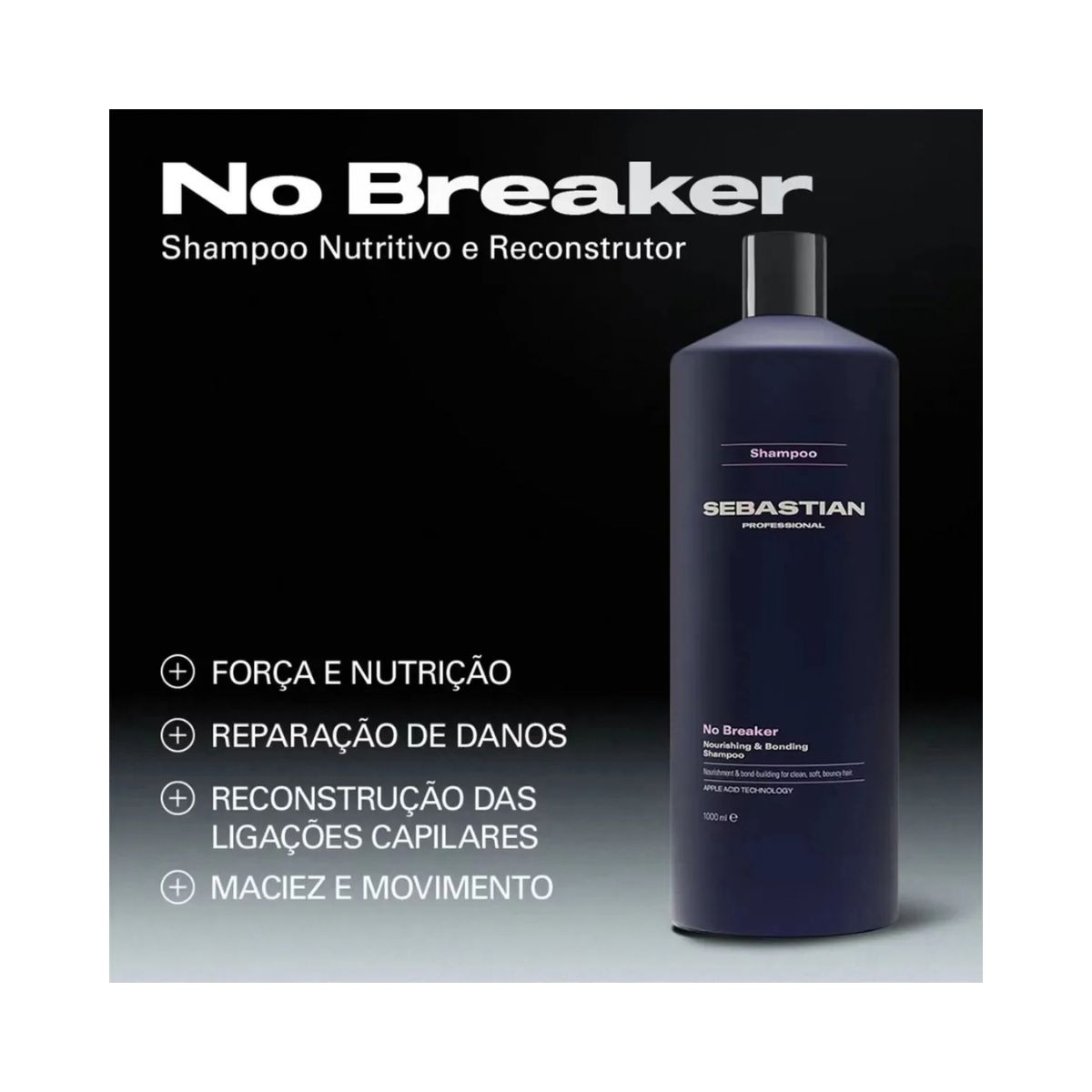 PRÉ-SHAMPOO WELLA SEBASTIAN NO BREAKER 1000ML