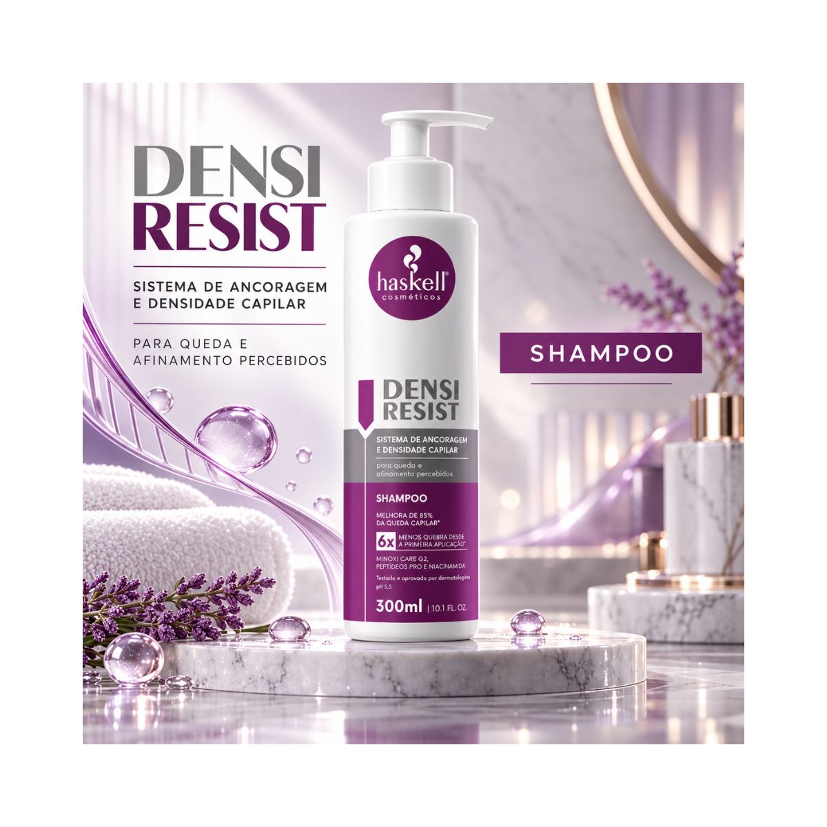SHAMPOO DENSI RESIST HASKELL 300ML
