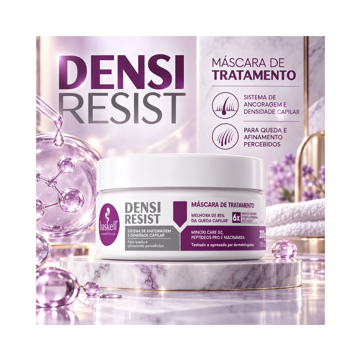 MÁSCARA DENSI RESIST HASKELL 200G