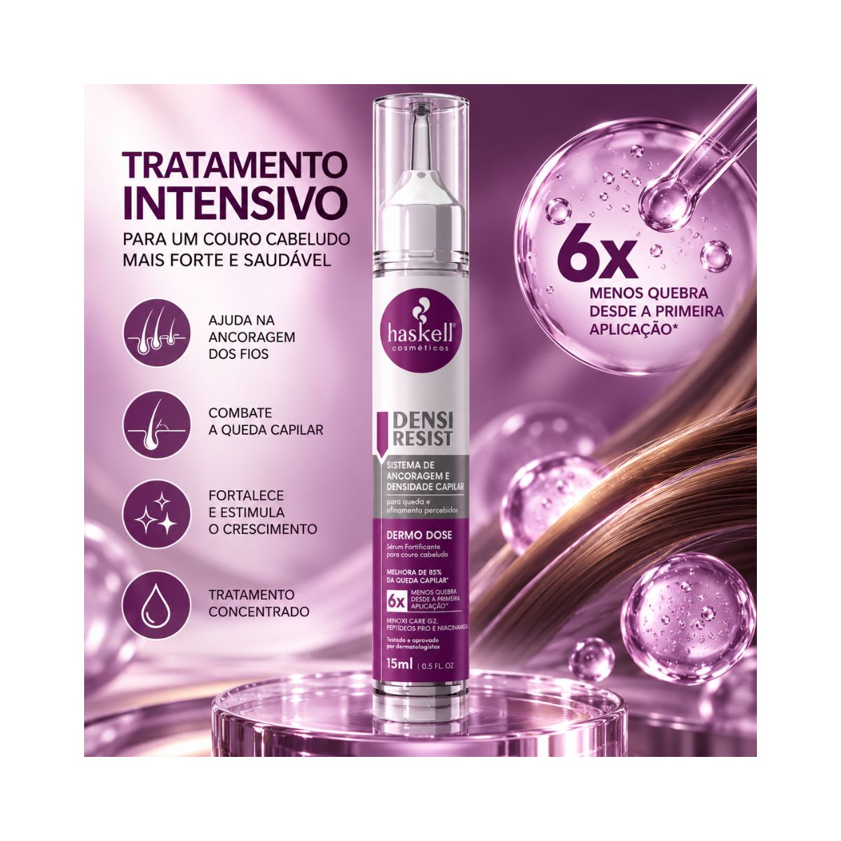 CANETA SÉRUM DENSI RESIST HASKELL 15ML