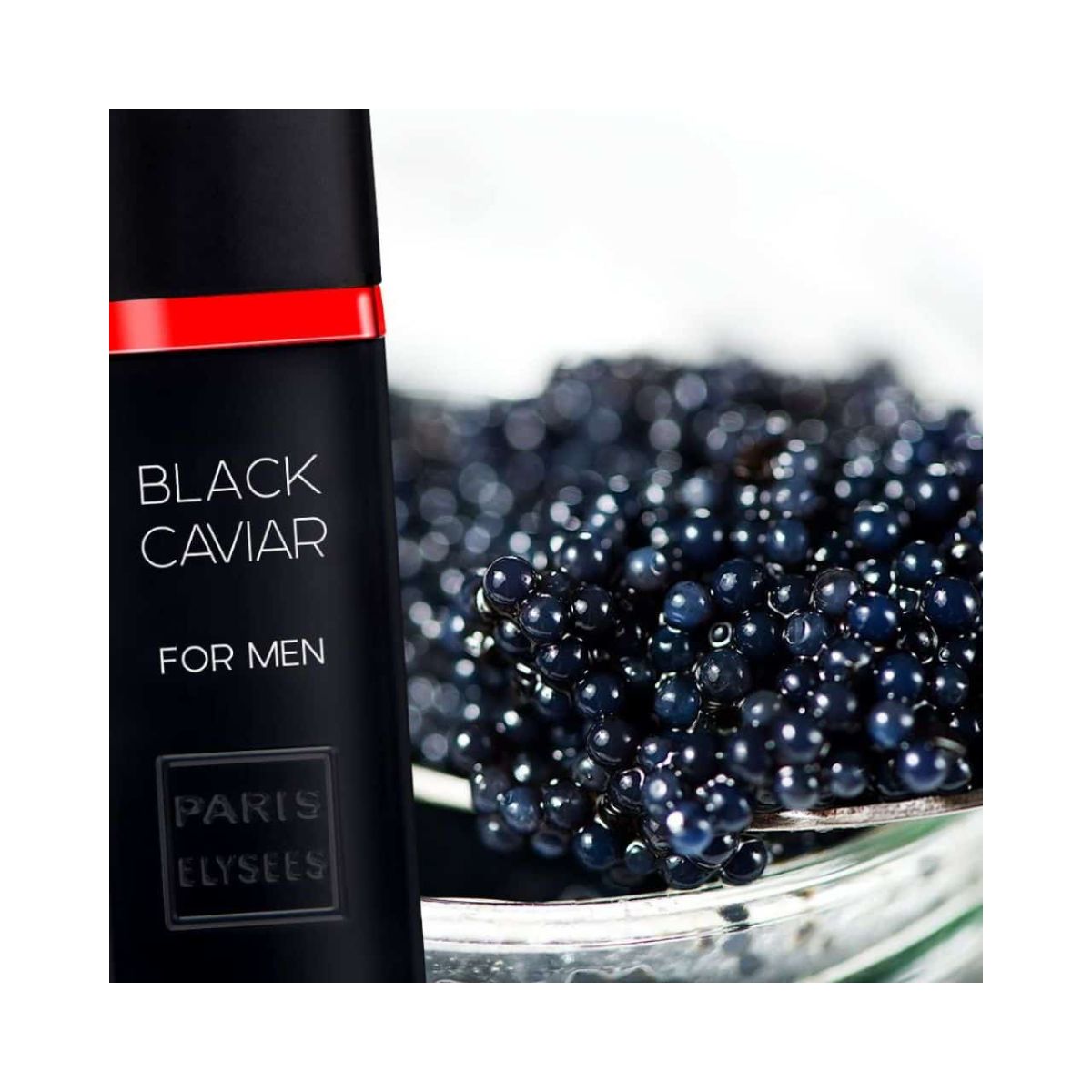EDT PARIS ELYSEES MASCULINO BLACK CAVIAR 100ML C054