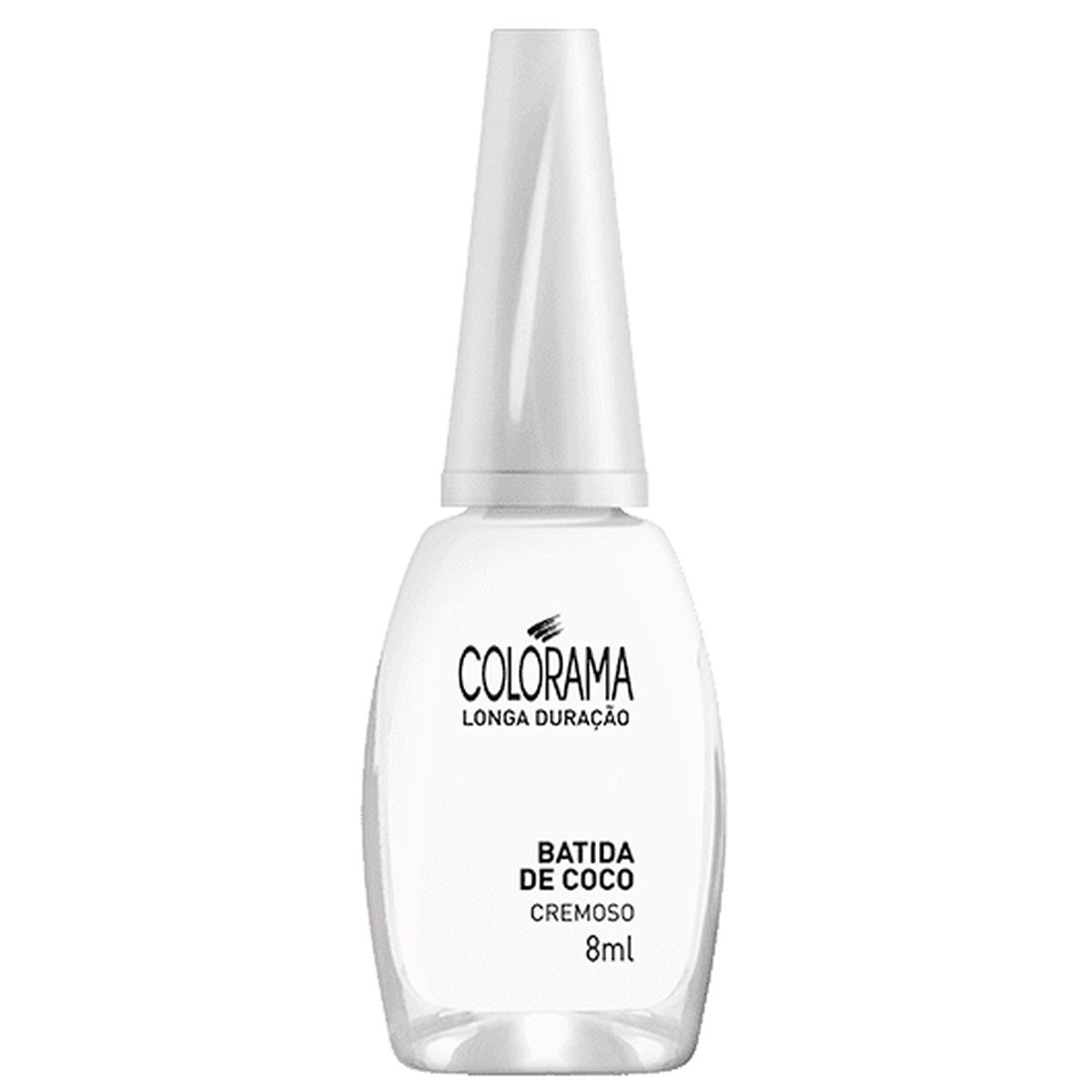 ESMALTE CREMOSO BATIDA DE COCO COLORAMA 8ML