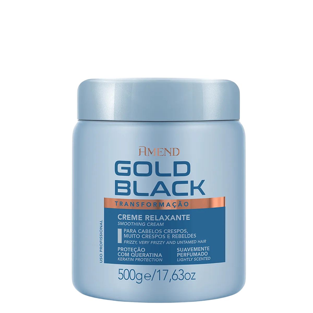 CREME RELAXANTE GOLD BLACK AMEND 500G