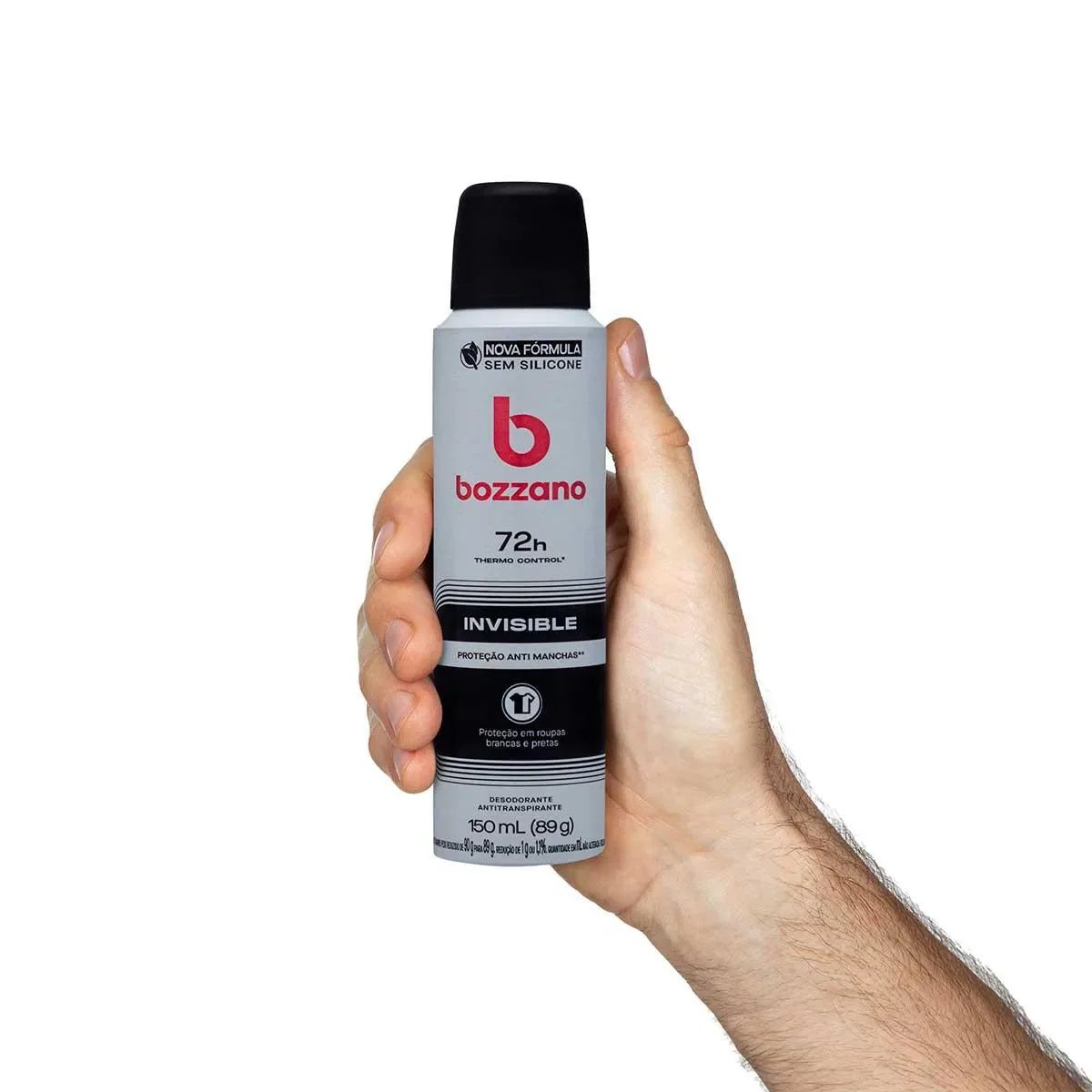 DESODORANTE AEROSOL BOZZANO INVISIBLE 150ML