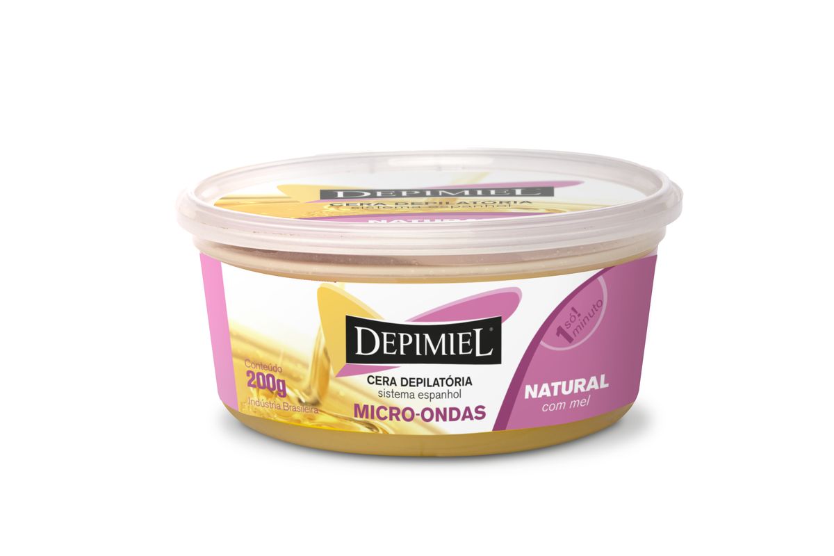 CERA DEPIMIEL NATURAL PARA MICROONDAS 200G