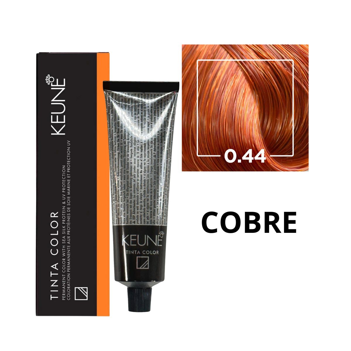COLORAÇÃO TINTA COLOR 0/44 COBRE KEUNE 60ML