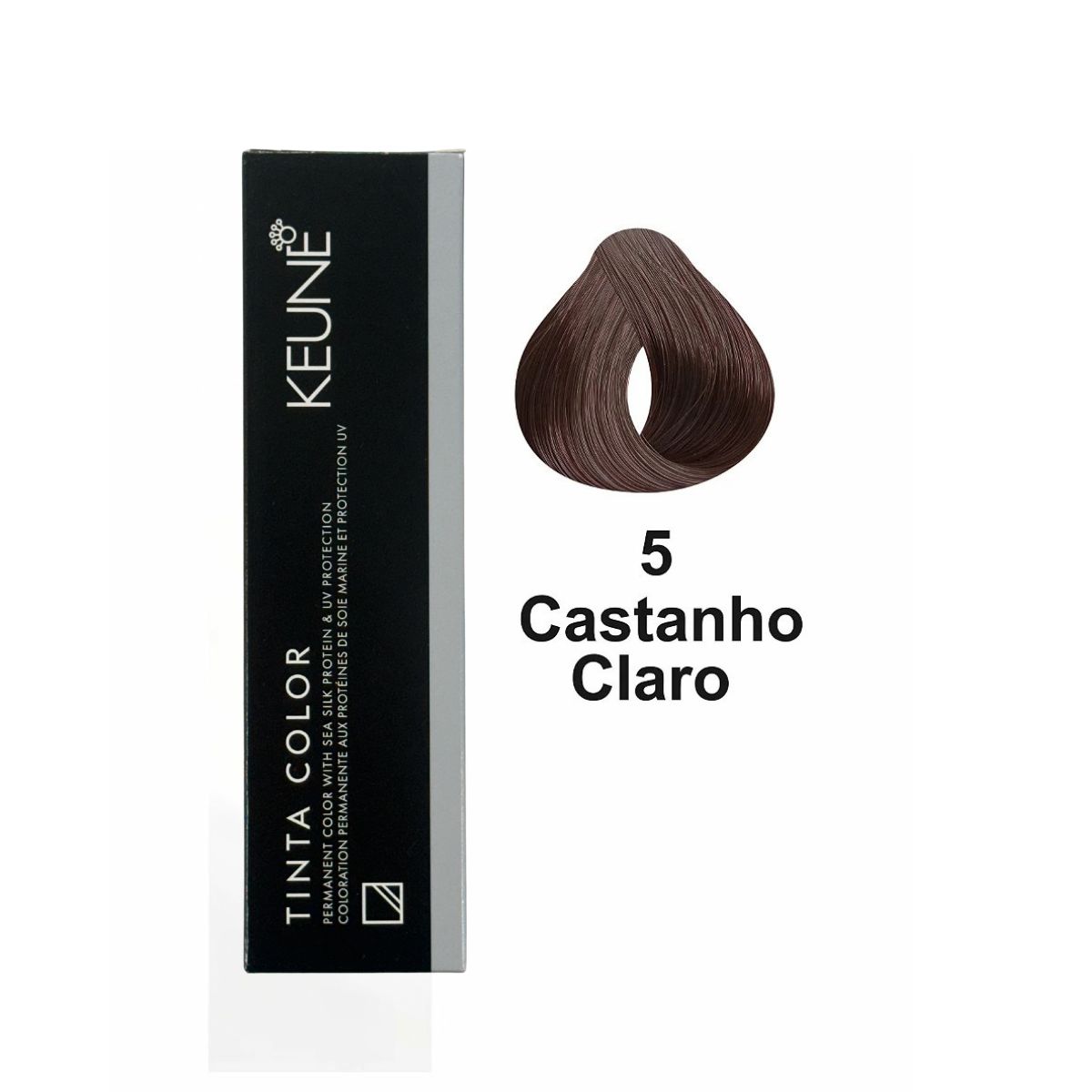 COLORAÇÃO TINTA COLOR 5 CASTANHO CLARO KEUNE 60ML