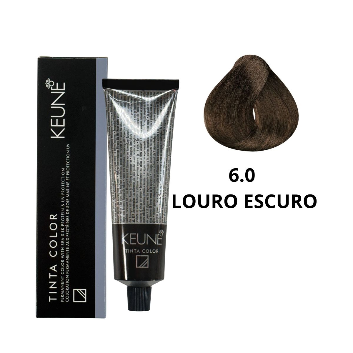 COLORAÇÃO TINTA COLOR 6 LOURO ESCURO KEUNE 60ML