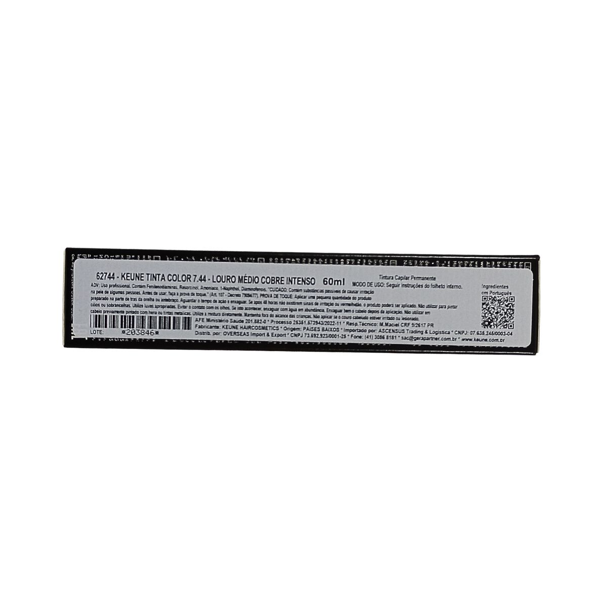 COLORAÇÃO TINTA COLOR 7.44 LOURO MÉDIO COBRE INTENSO KEUNE 60ML