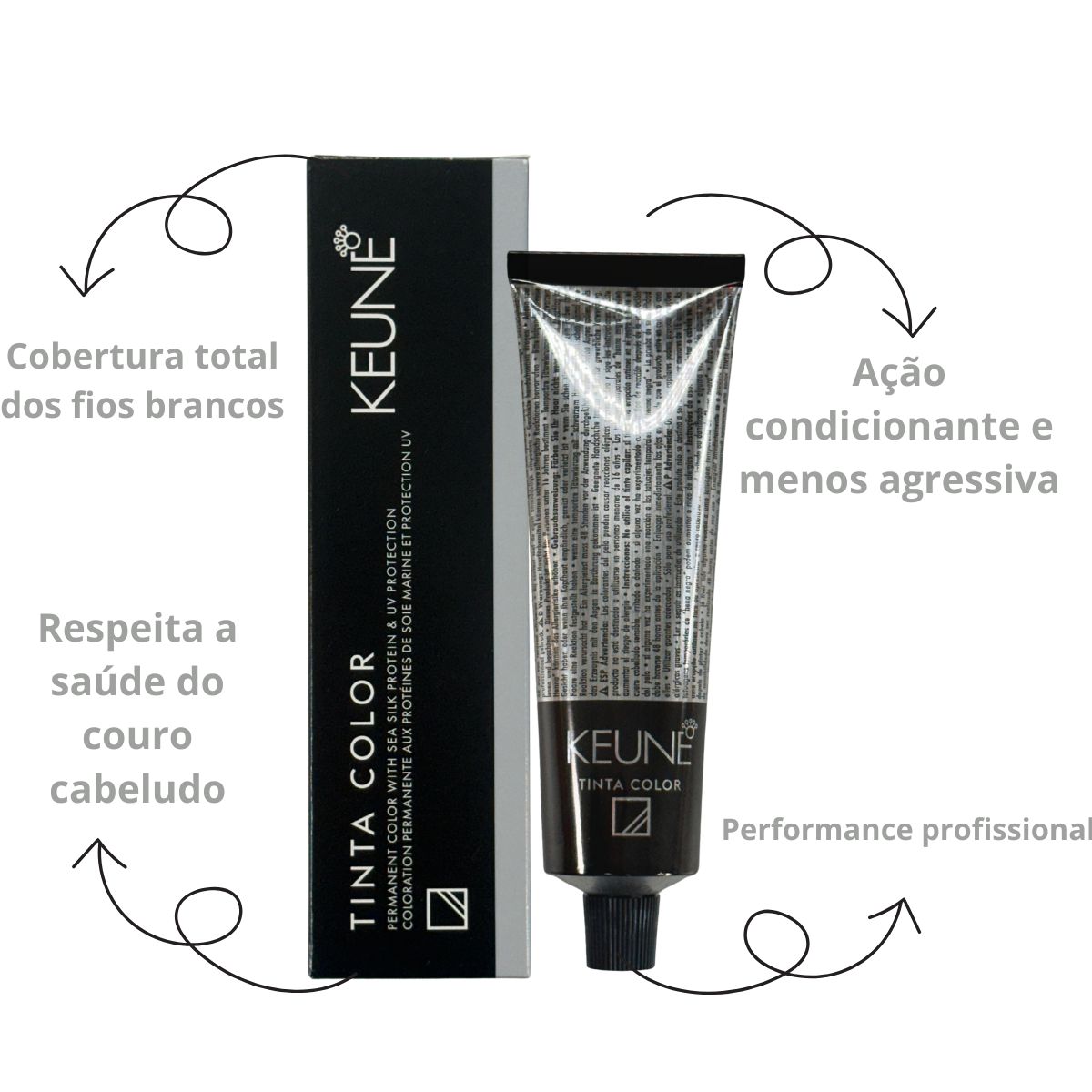 COLORAÇÃO TINTA COLOR 8 LOURO CLARO KEUNE 60ML