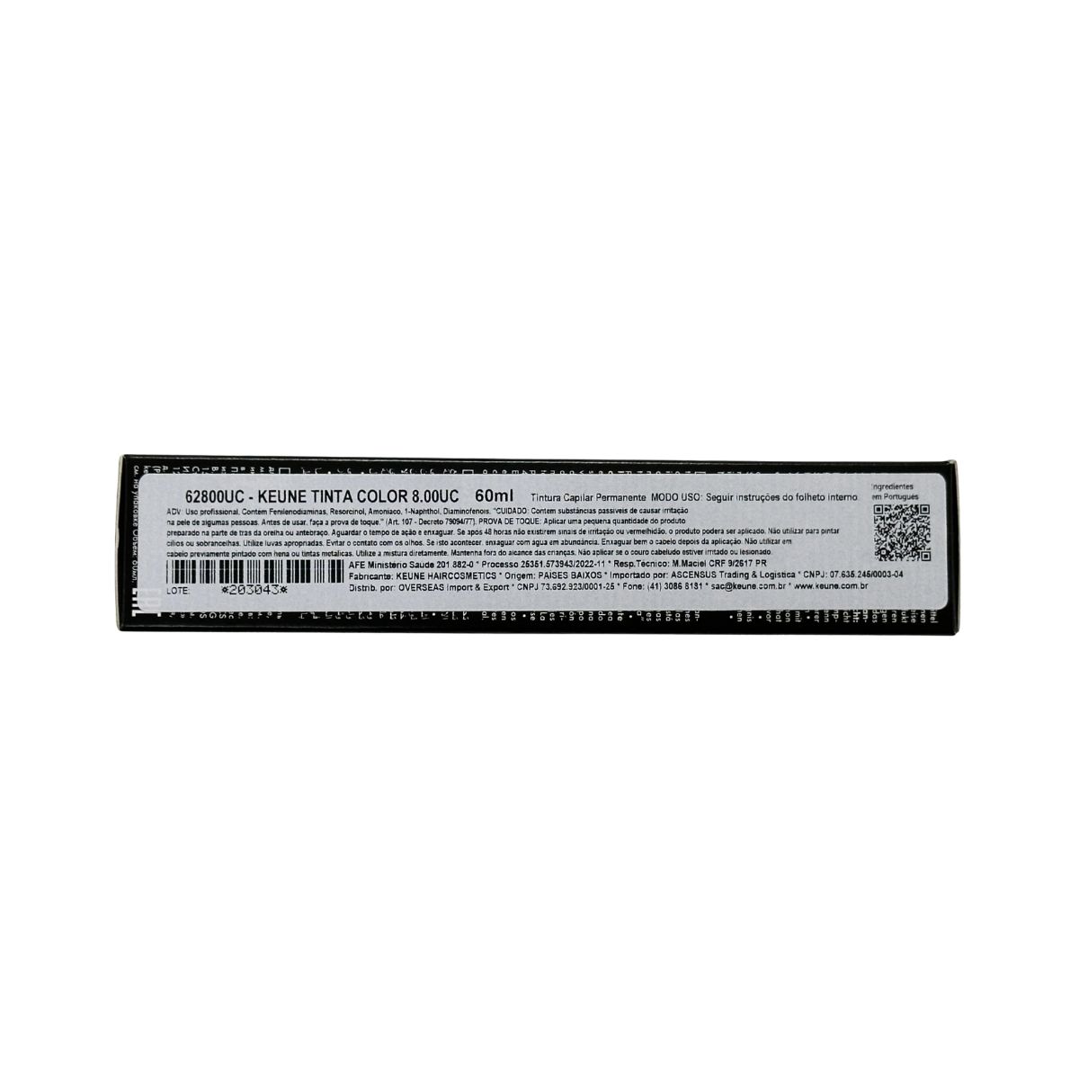 COLORAÇÃO TINTA COLOR ULTIMATE COVER PLUS 8.00 LOURO CLARO KEUNE 60ML