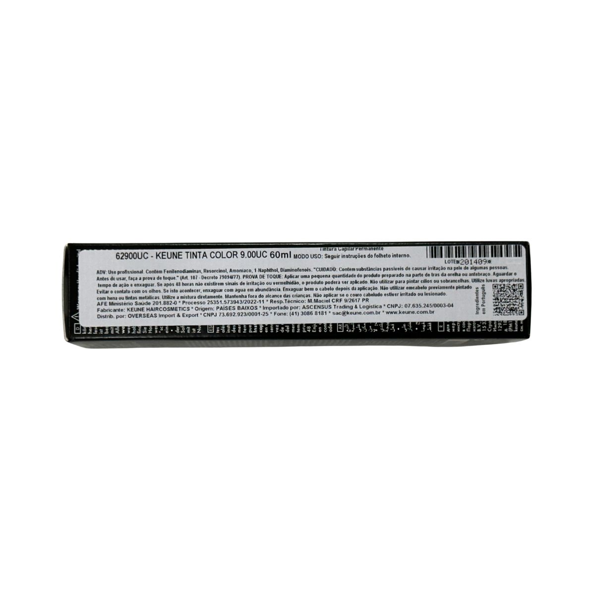 COLORAÇÃO TINTA COLOR ULTIMATE COVER PLUS 9.00 LOURO MUITO CLARO KEUNE 60ML