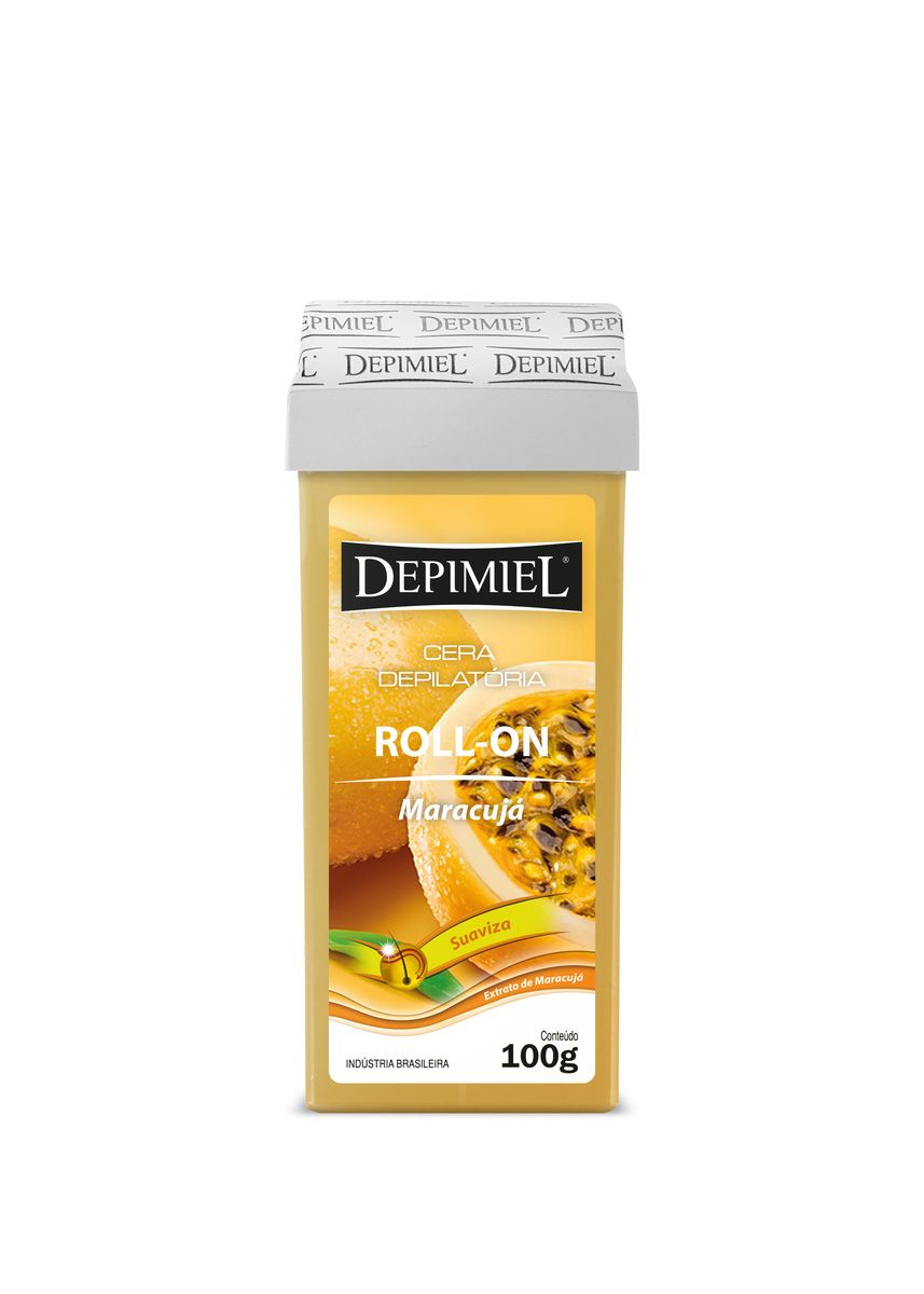 CERA DEPIMIEL ROLL-ON MARACUJÁ 100G