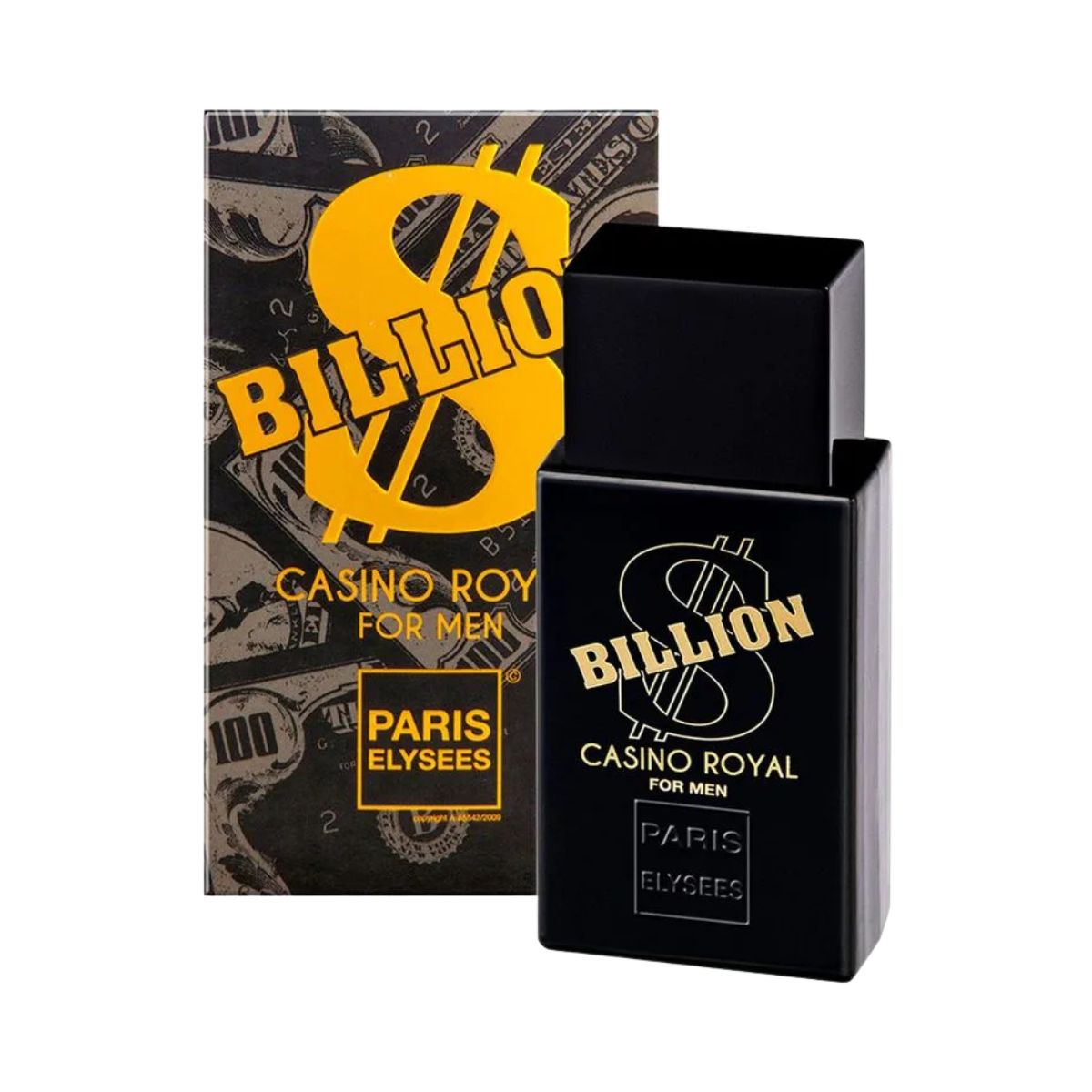 EDT PARIS ELYSEES MASCULINO BILLION CASSINO ROYAL 100ML