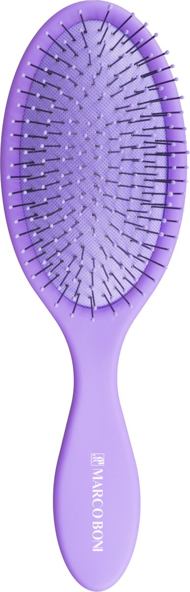 ESCOVA DE CABELOS DESEMBARAÇANTE OVAL CERDAS FLEXÍVEIS MARCO BONI 8058