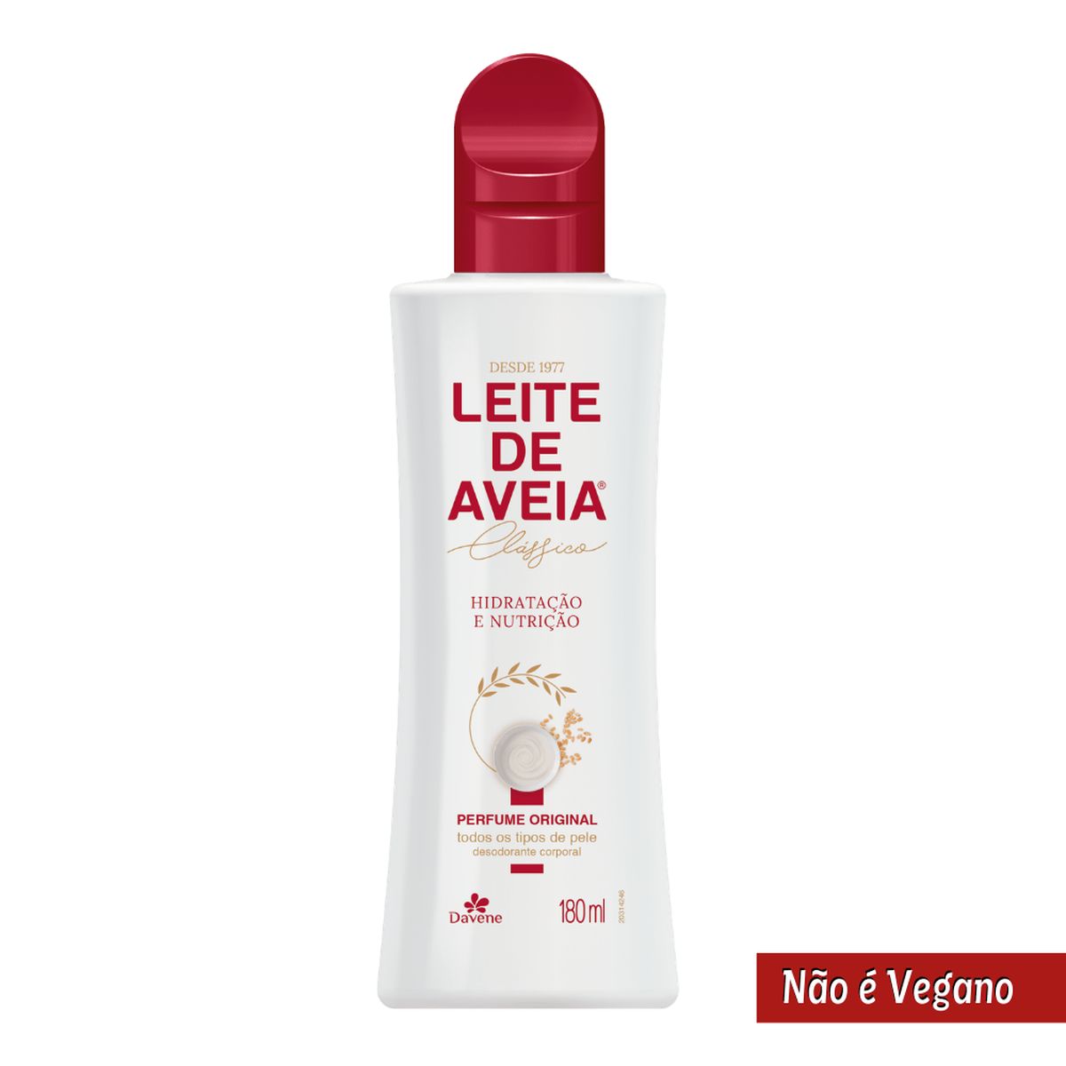 LOÇÂO HIDRATANTE LEITE DE AVEIA ORIGINAL DAVENE 180ML