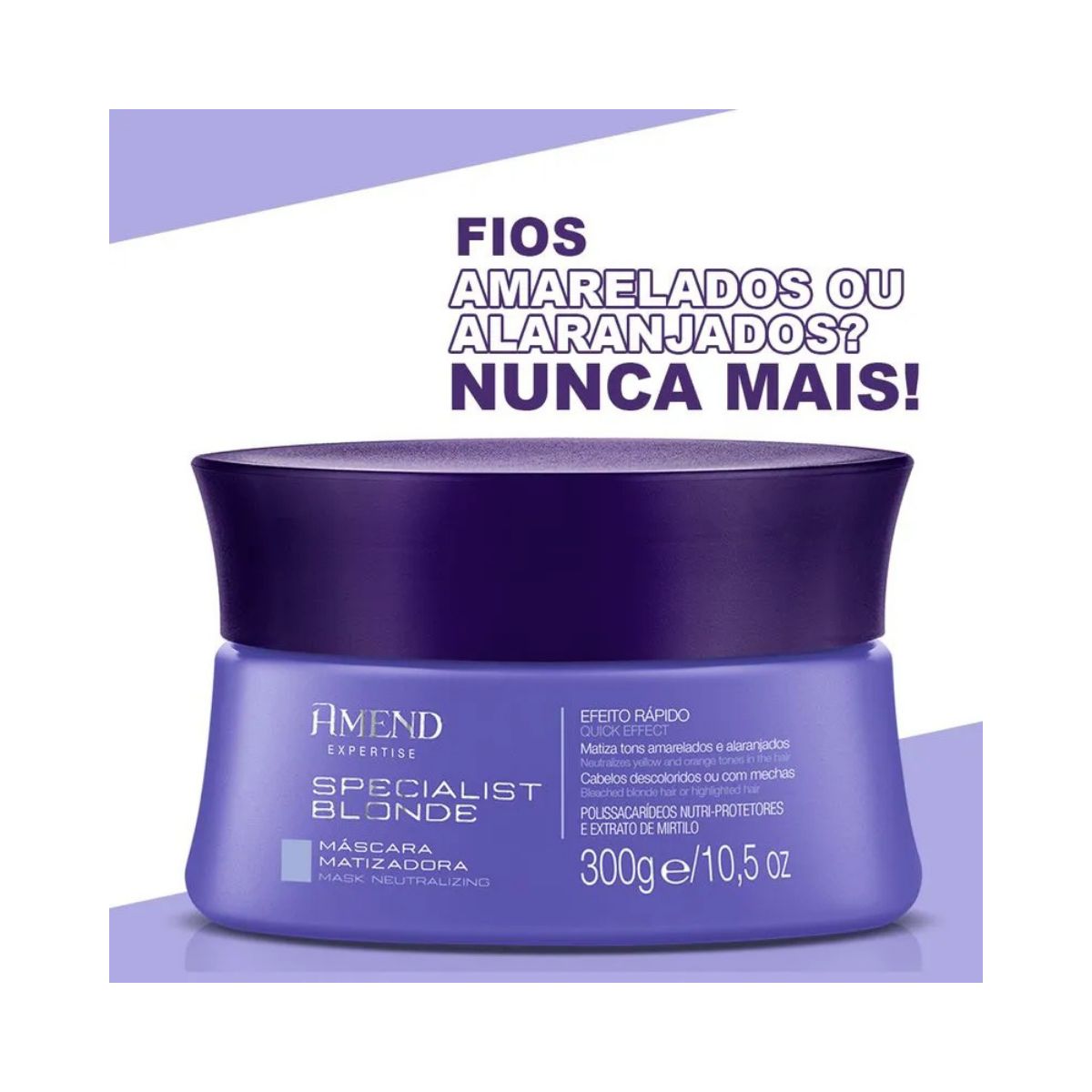 MÁSCARA MATIZADORA SPECIALIST BLONDE AMEND 300G