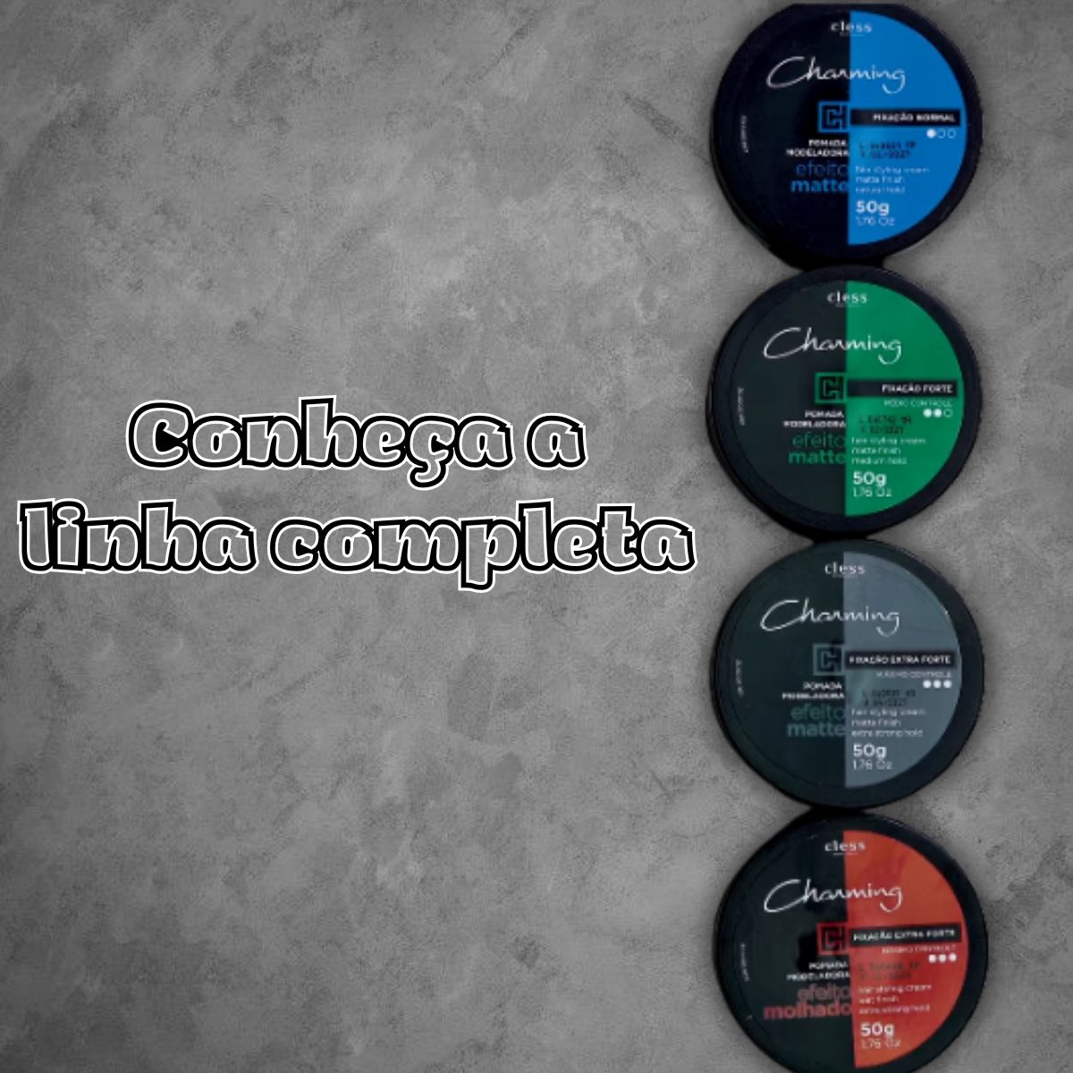 CERA FINALIZADORA CAPILAR EXTRAFORTE MATTE CHARMING 50G