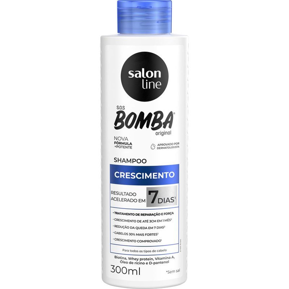 SHAMPOO S.O.S BOMBA ORIGINAL SALON LINE 300ML