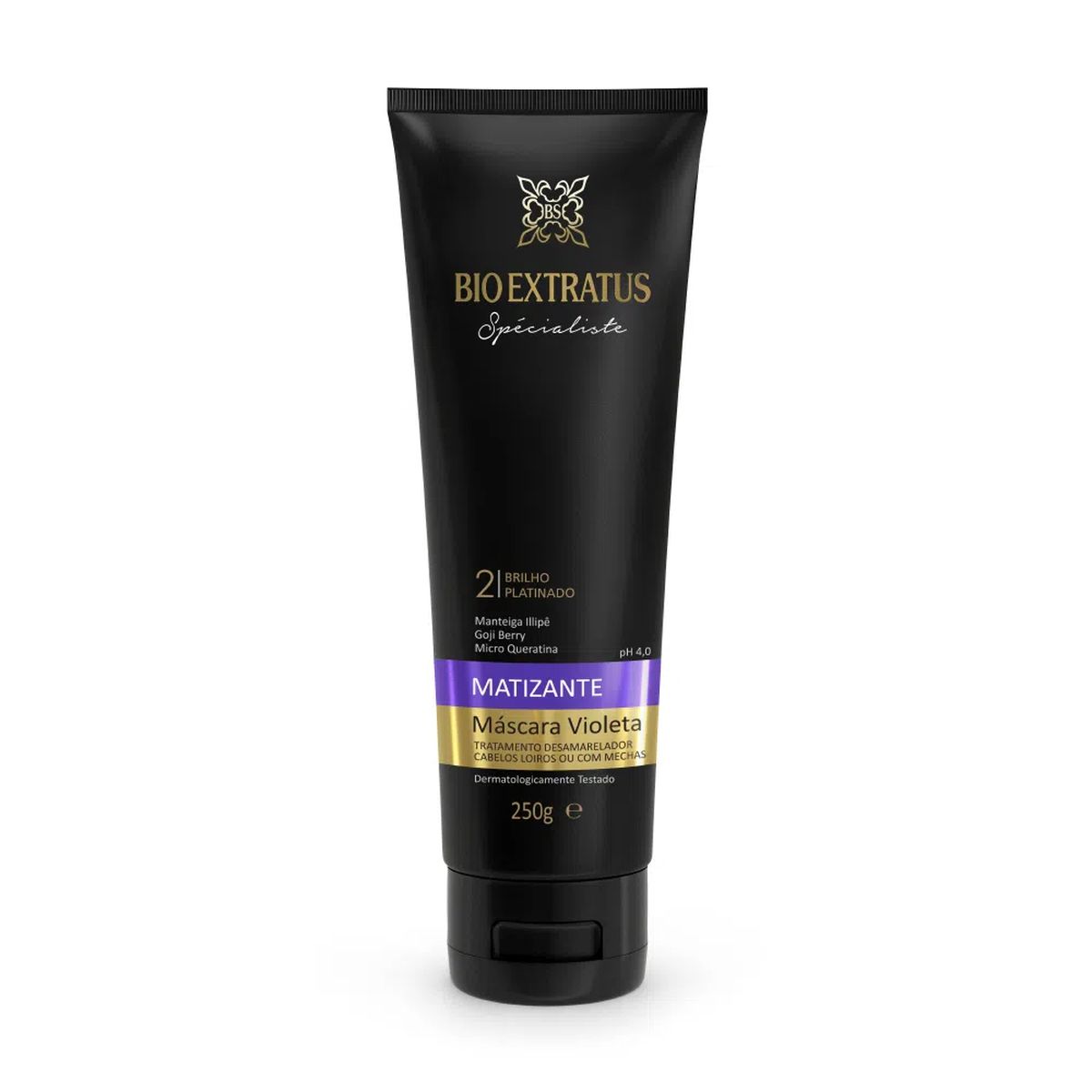 MÁSCARA DE HIDRATAÇÃO MATIZANTE VIOLETA BIO EXTRATUS 250G