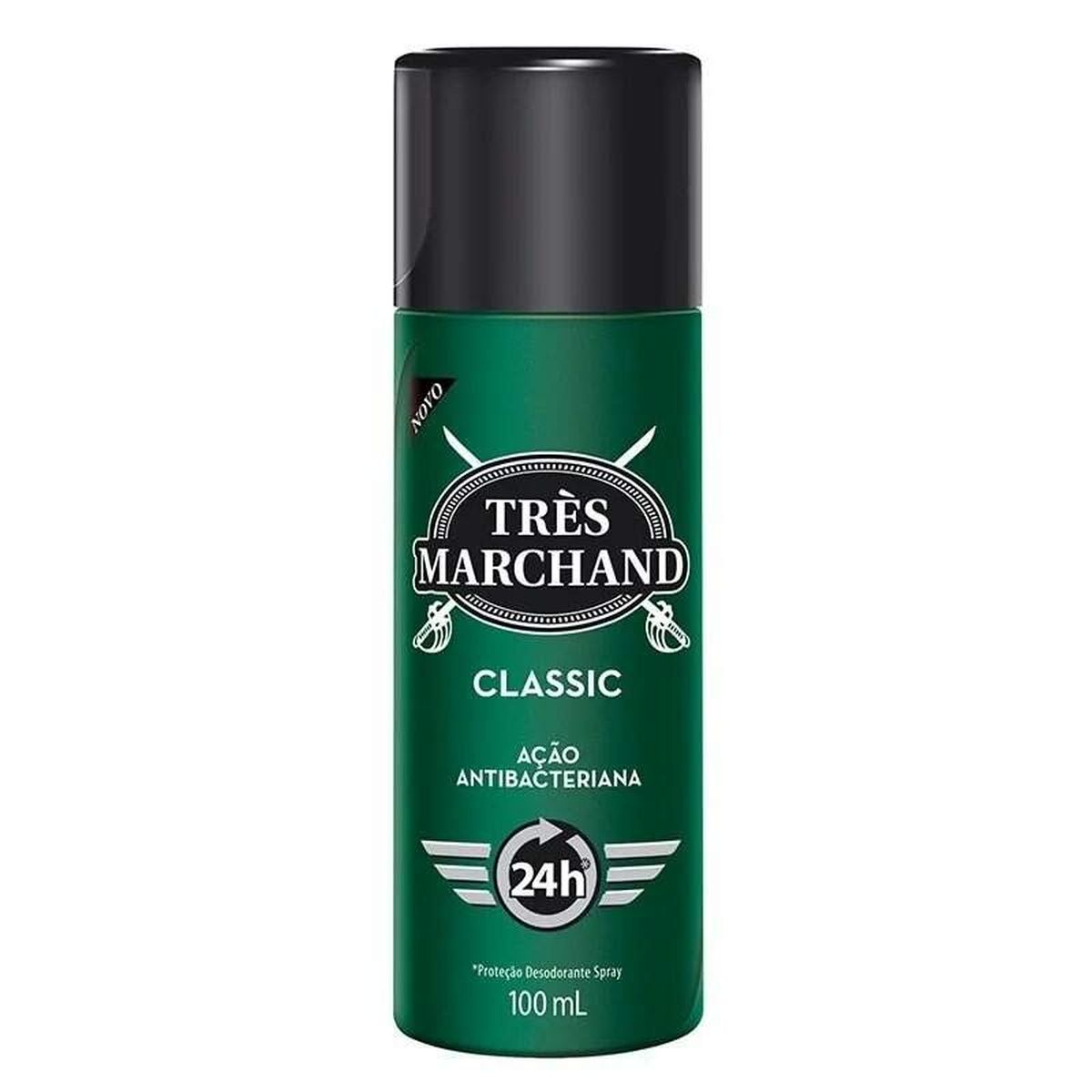 DESODORANTE SPRAY CLASSIC TRÊS MARCHAND 100ML