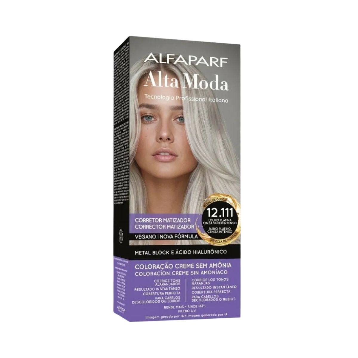 COLORAÇÃO CREME ALFAPARF ALTA MODA 12.111 CORRETOR MATIZADOR 150G
