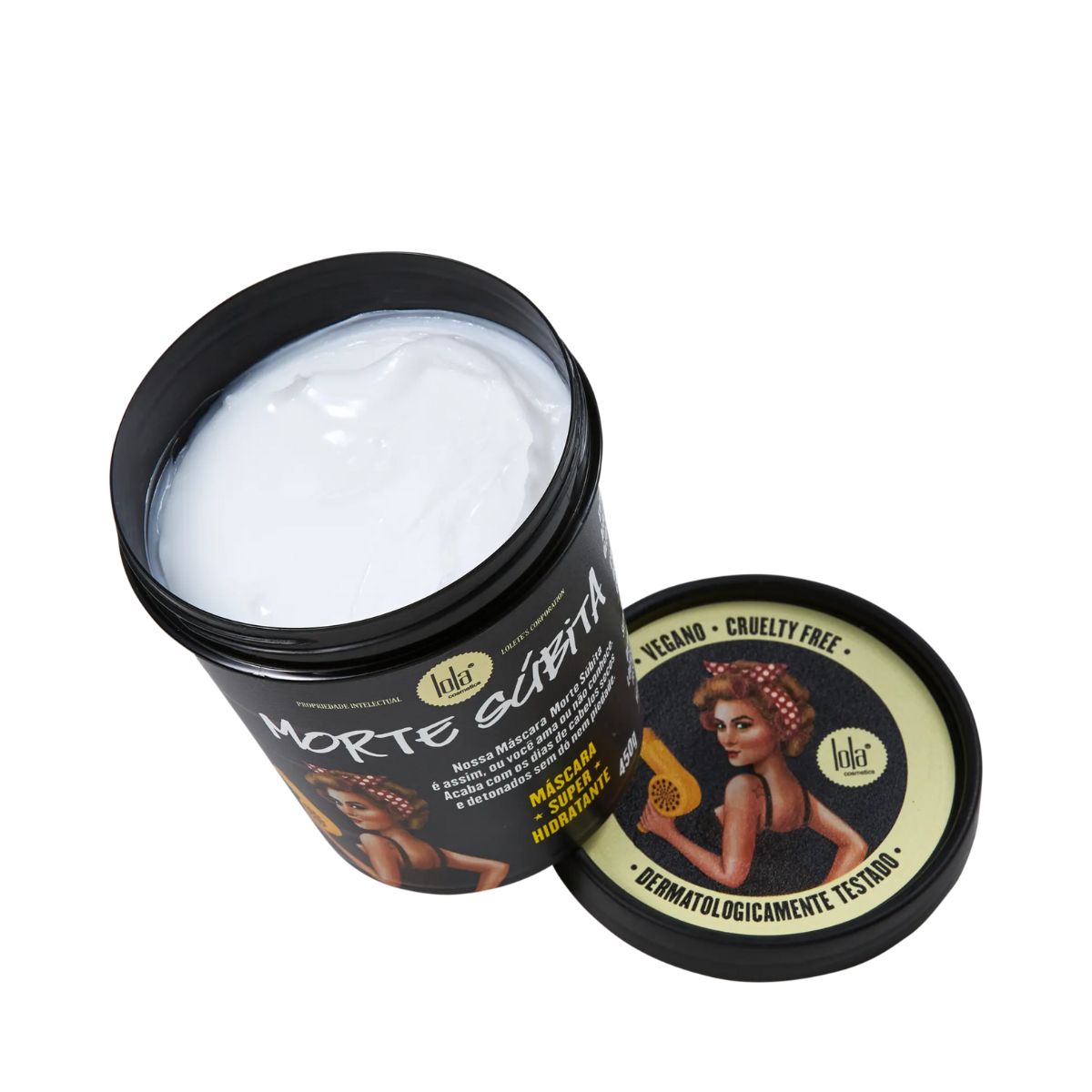 MÁSCARA DE HIDRATAÇÂO MORTE SUBITA LOLA COSMETICS 450G