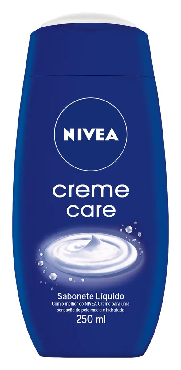 SABONETE LÍQUIDO CREME CARE NIVEA 250ML