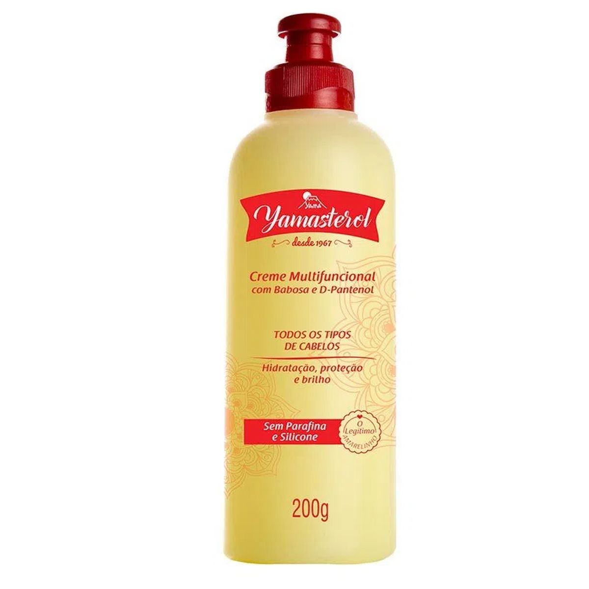 CREME MULTIFUNCIONAL YAMASTEROL COM BABOSA E D - PANTENOL 200G