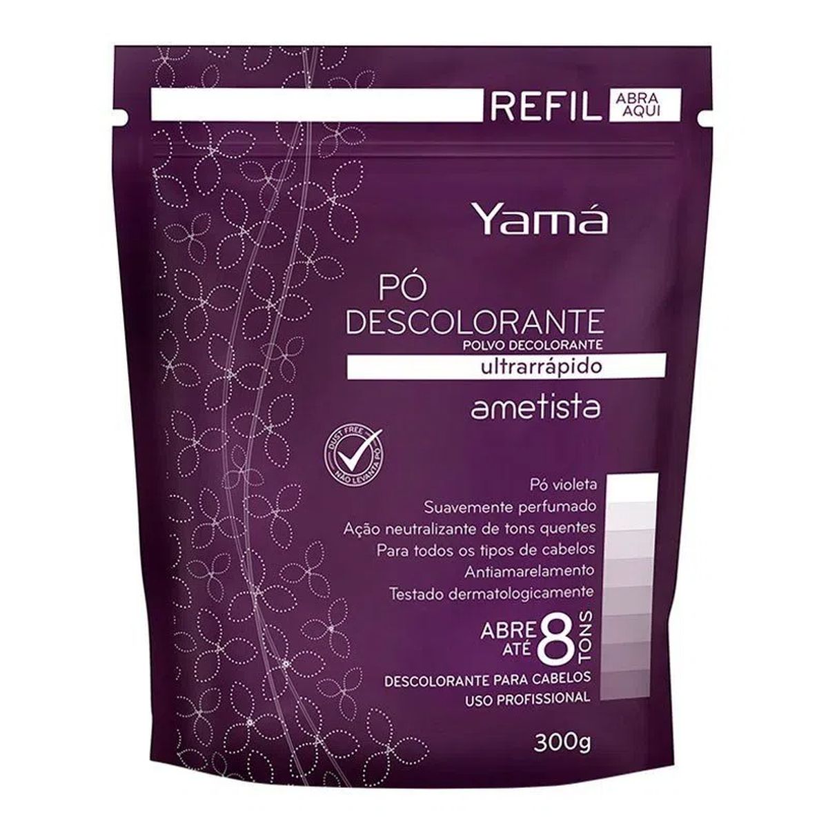 PÓ DESCOLORANTE REFIL AMETISTA YAMA 300G