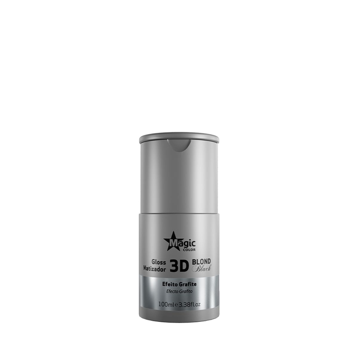 GLOSS MATIZADOR 3D BLOND BLACK EFEITO GRAFITE MAGIC COLOR 100ML