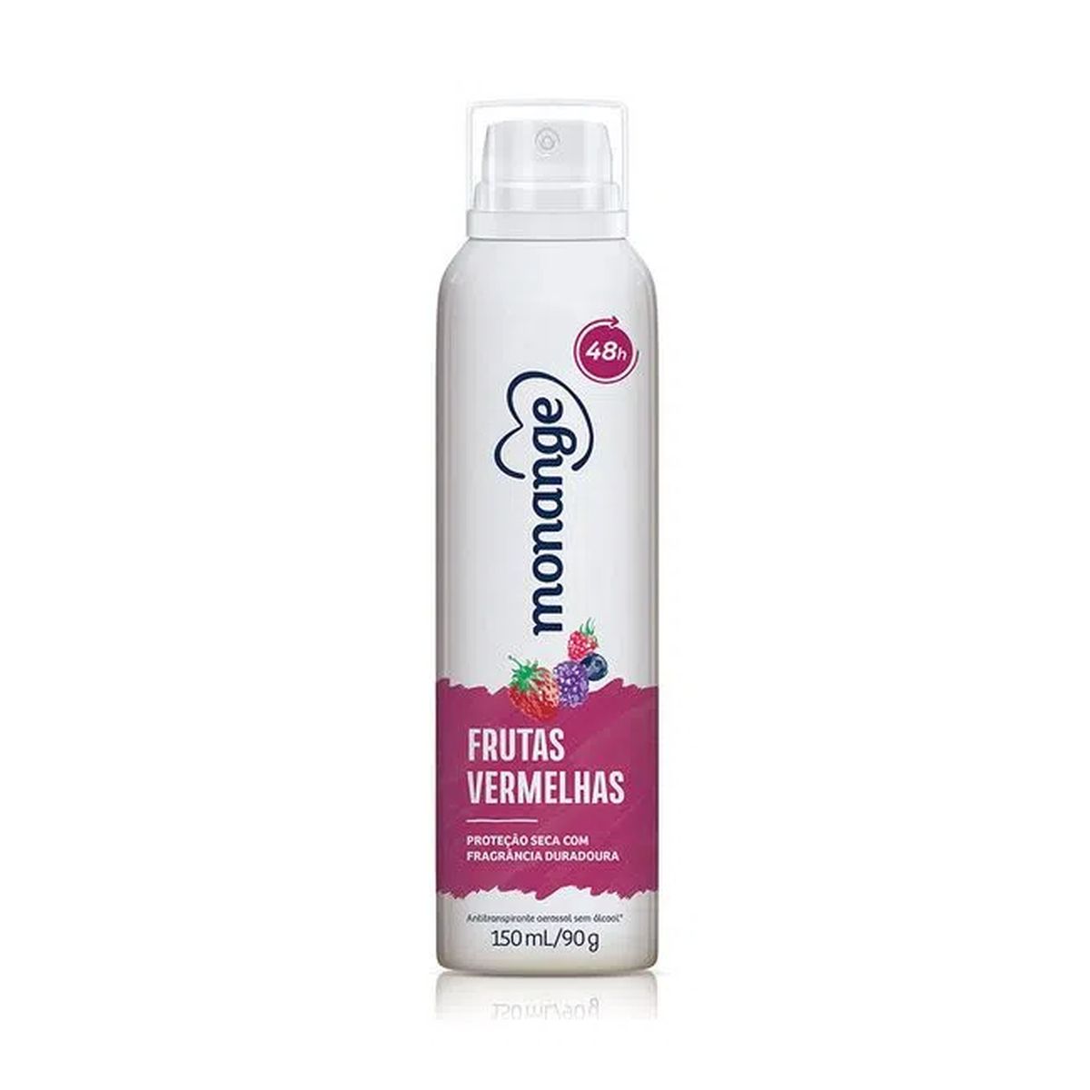 DESODORANTE AEROSOL MONANGE FRUTAS VERMELHAS 150ML
