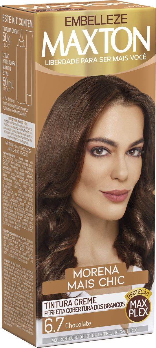 TINTURA MAXTON KIT 6.7 CHOCOLATE